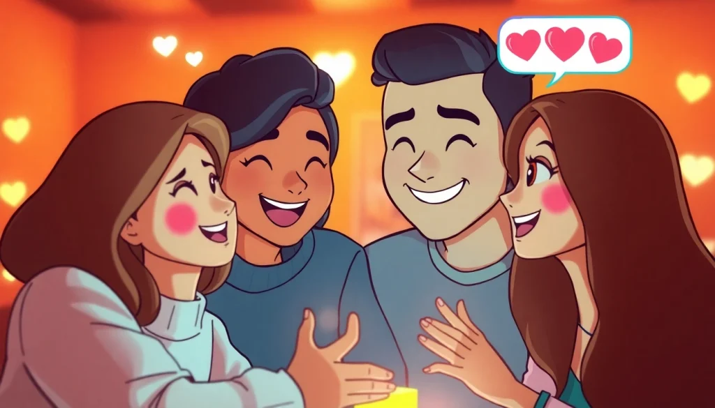 Engaging AI chat interface showcasing vibrant characters, emphasizing the theme of ai chat porn.